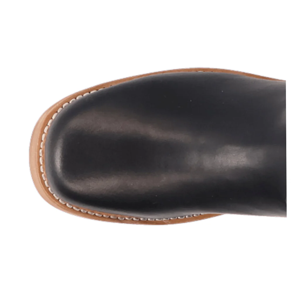 Roxy Round Toe Zippered Boots - Image 4