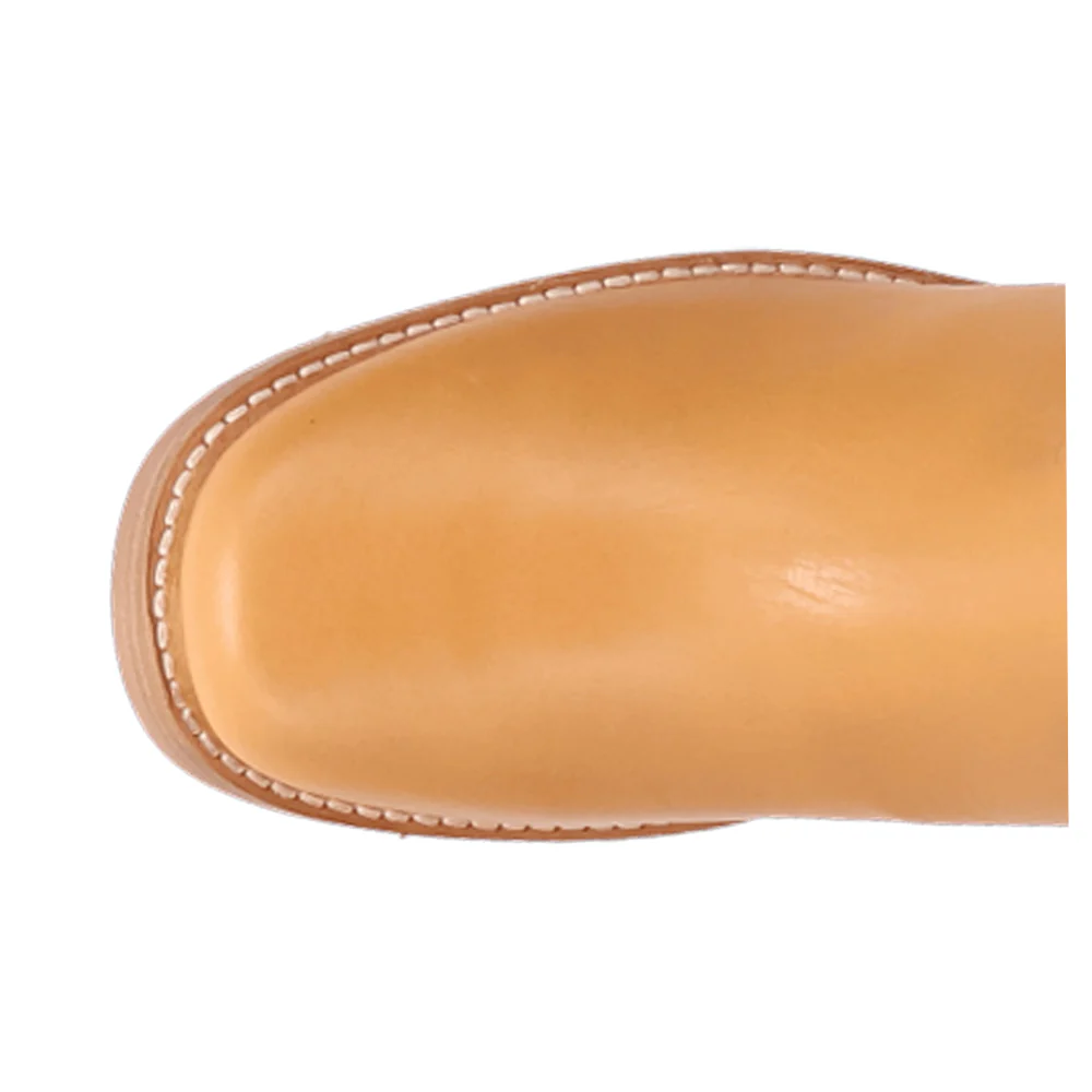 Roxy Round Toe Zippered Boots - Image 4
