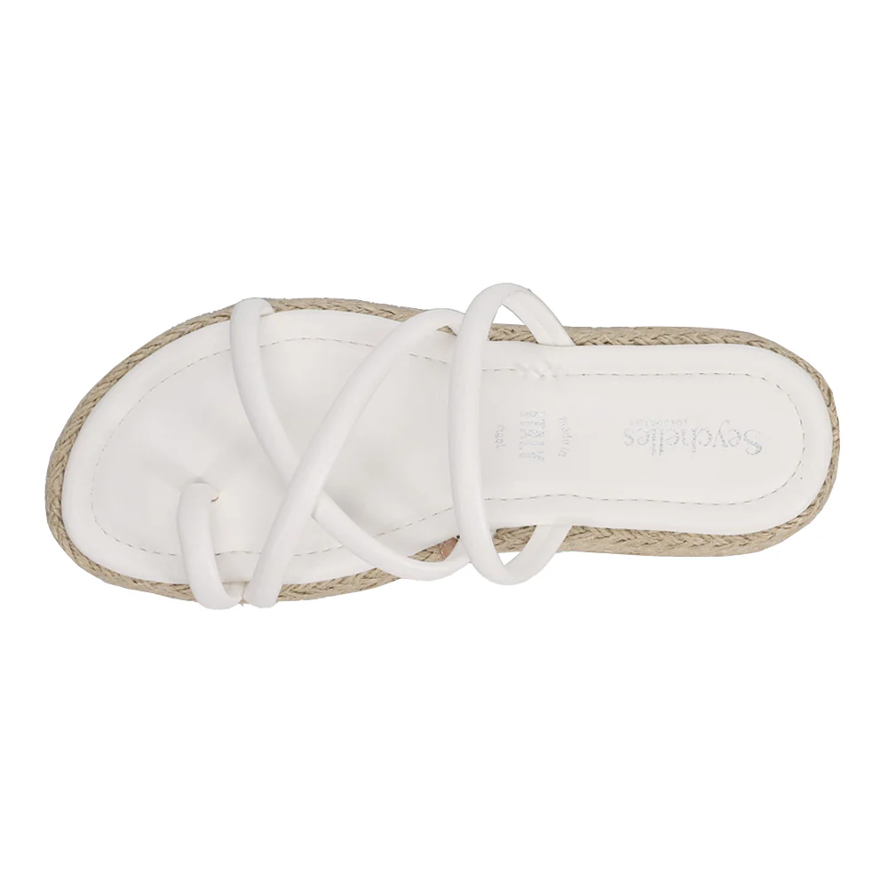 Rule The World Espadrille Platform Slide Sandals - Image 4