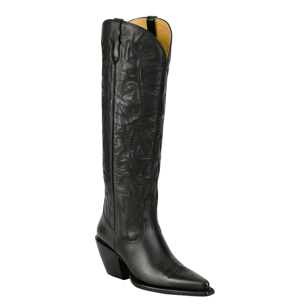 Rumor 17 Inch Embroidered Snip Toe Cowboy Boots - Image 2