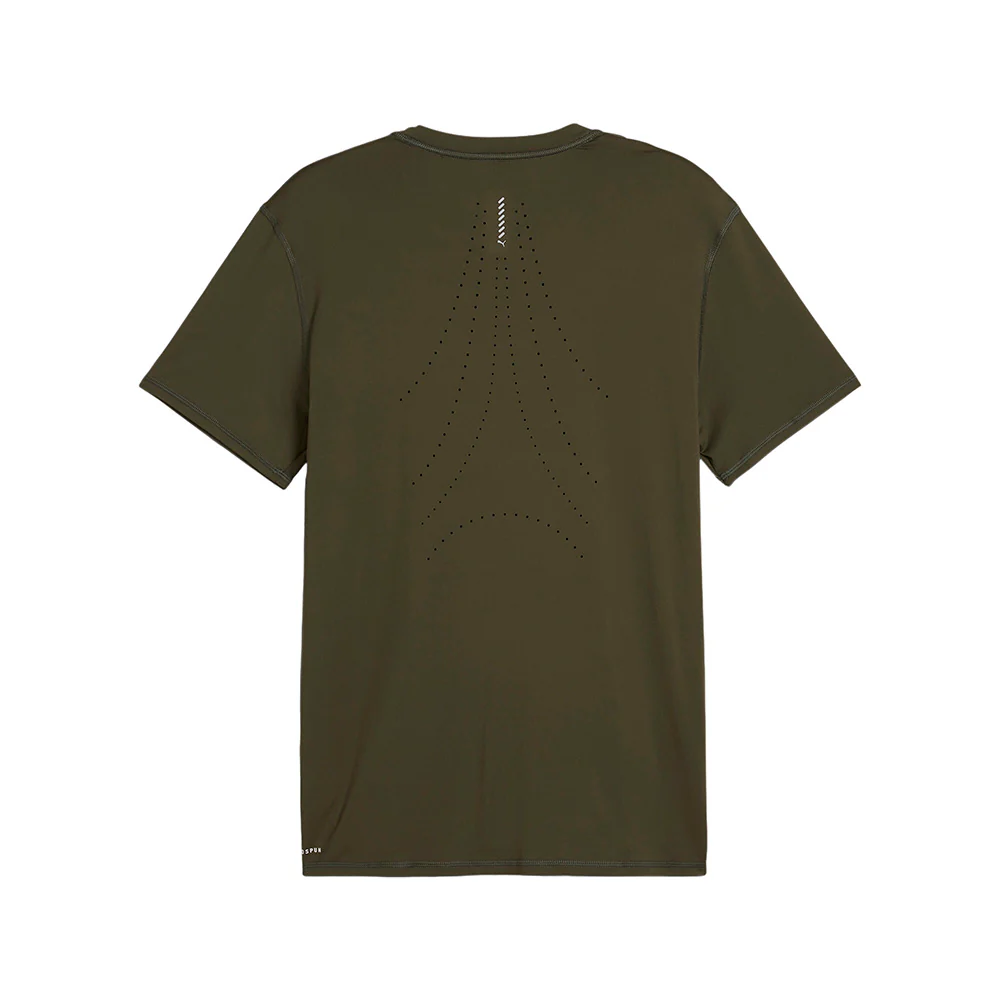 Run Cloudspun Crew Neck Short Sleeve Athletic T-Shirt - Image 2