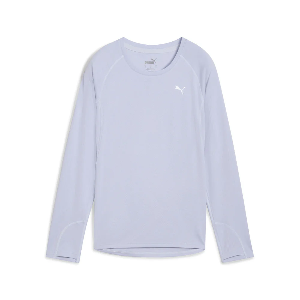 Run Velocity Crew Neck Long Sleeve Athletic T-Shirt