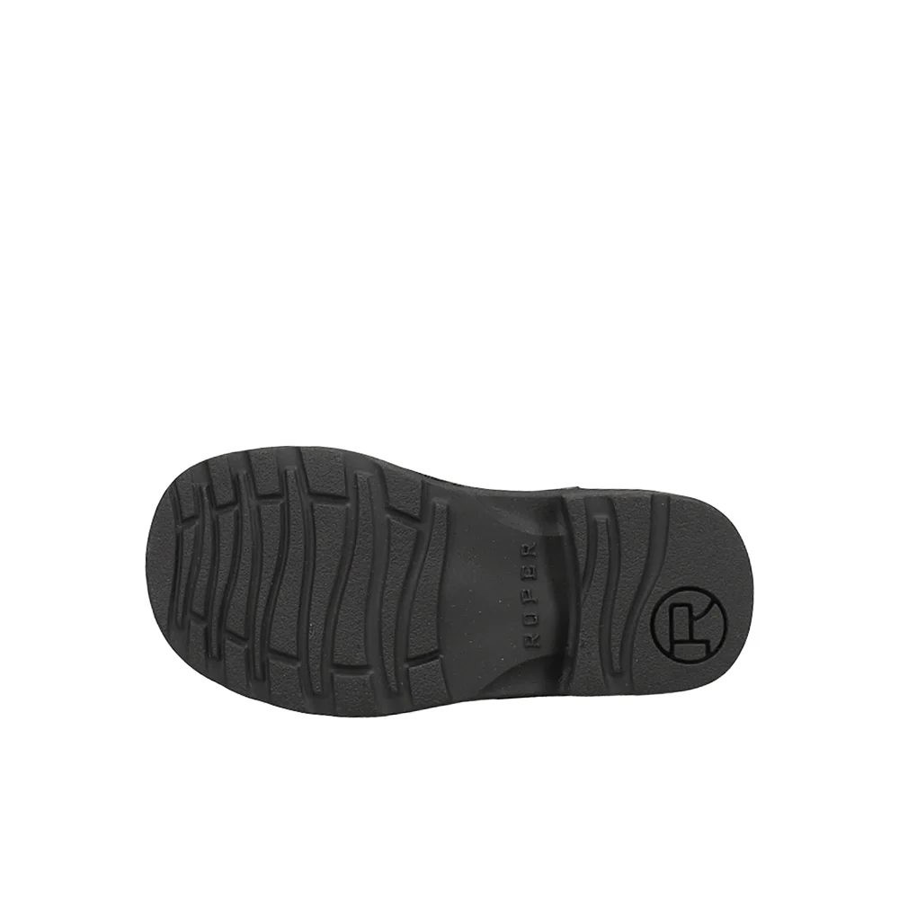 Saddle Light Round Toe Cowboy Boots (Little Kid-Big Kid) - Image 5