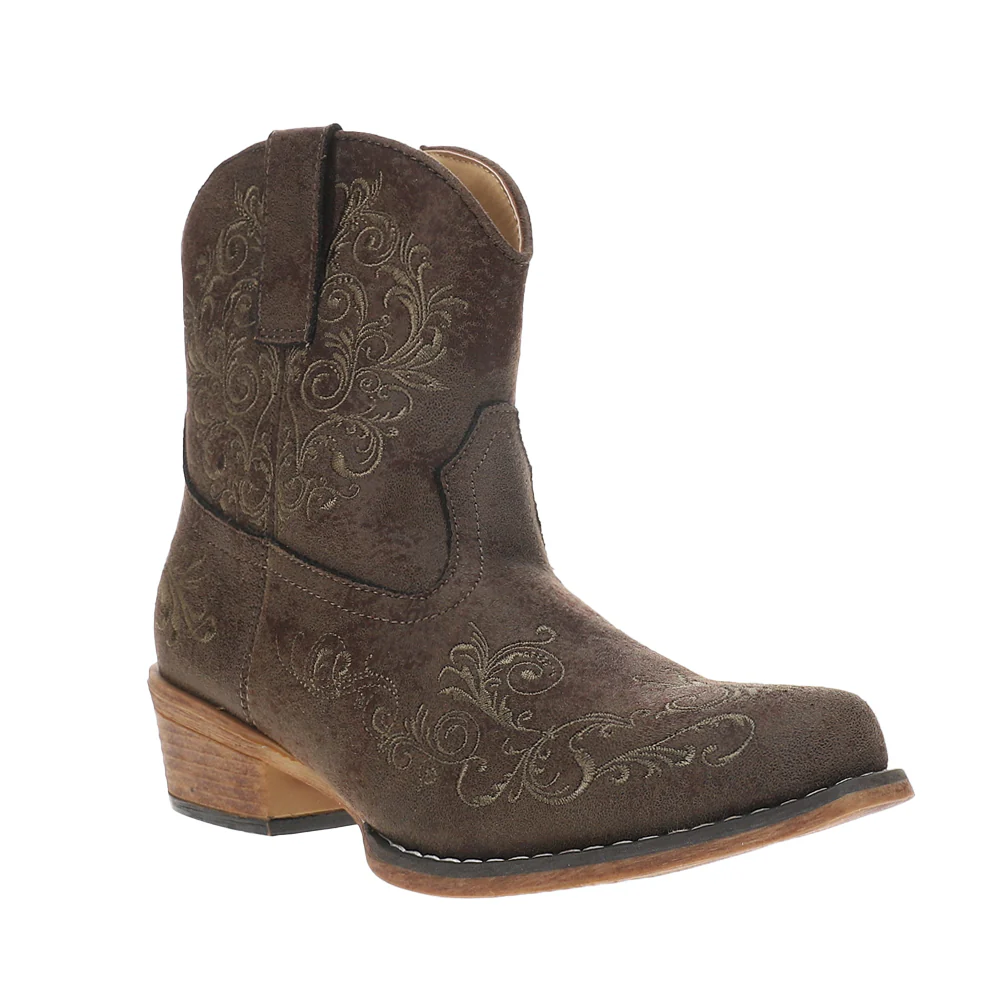 Sashay Snip Toe Zippered Cowboy Booties - Image 2