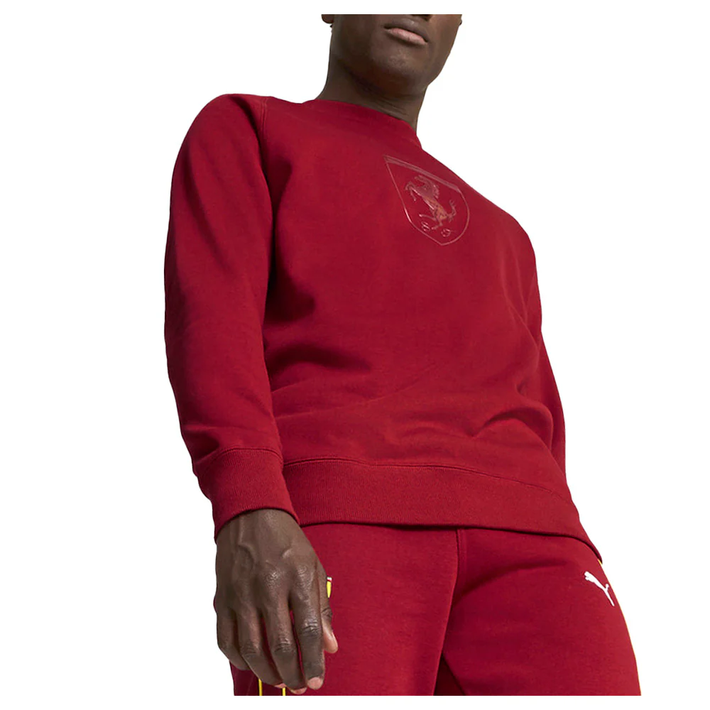 Scuderia Ferrari Race Graphic Long Sleeve Motorsport T-Shirt - Image 5