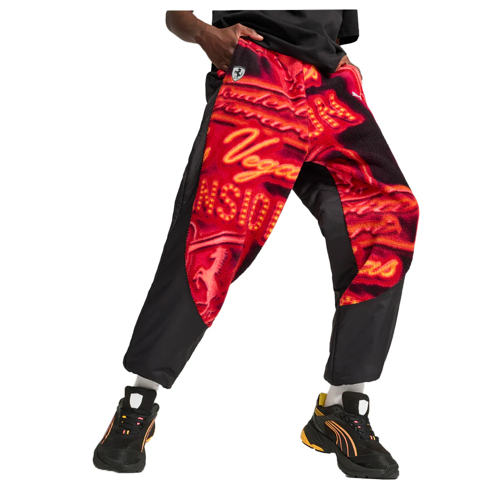 Scuderia Ferrari Race Neon Energy Fleece Pants