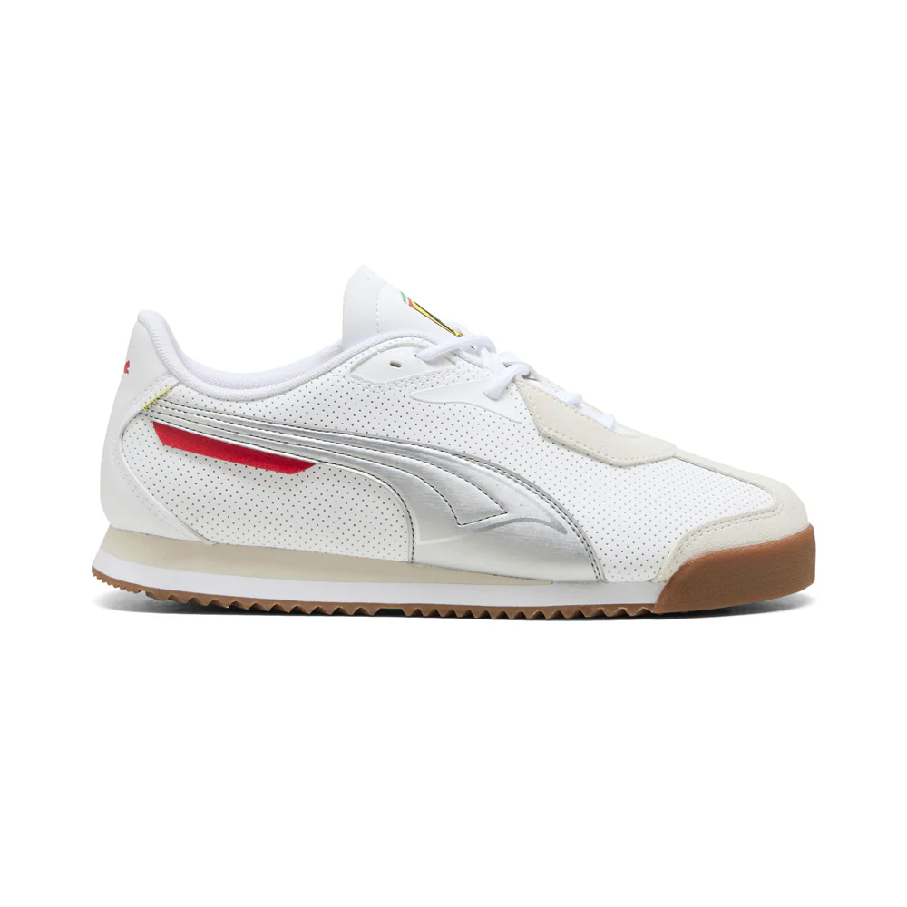 Scuderia Ferrari Roma Suede Lace Up Sneakers
