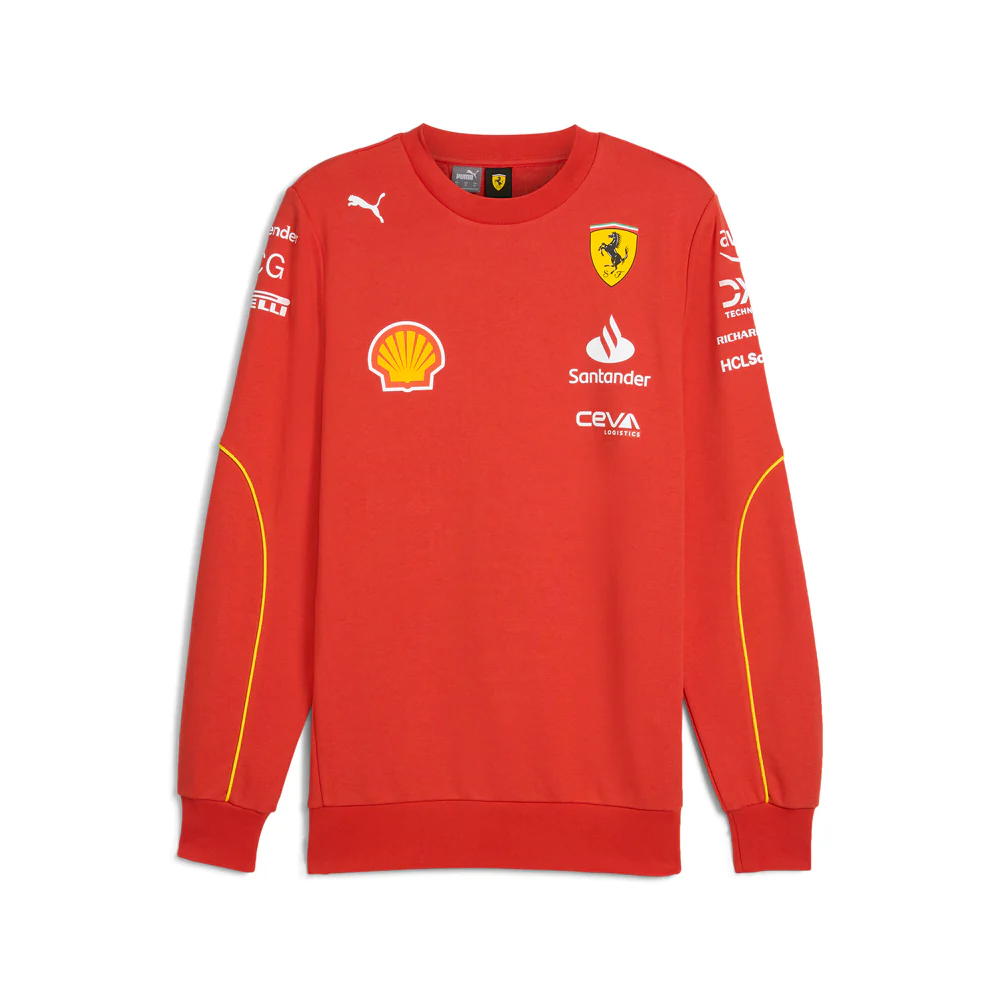 Scuderia Ferrari Team Crew Neck Sweatshirt
