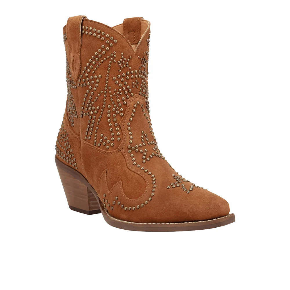 Seein' Stars Suede Leather Booties - Image 2