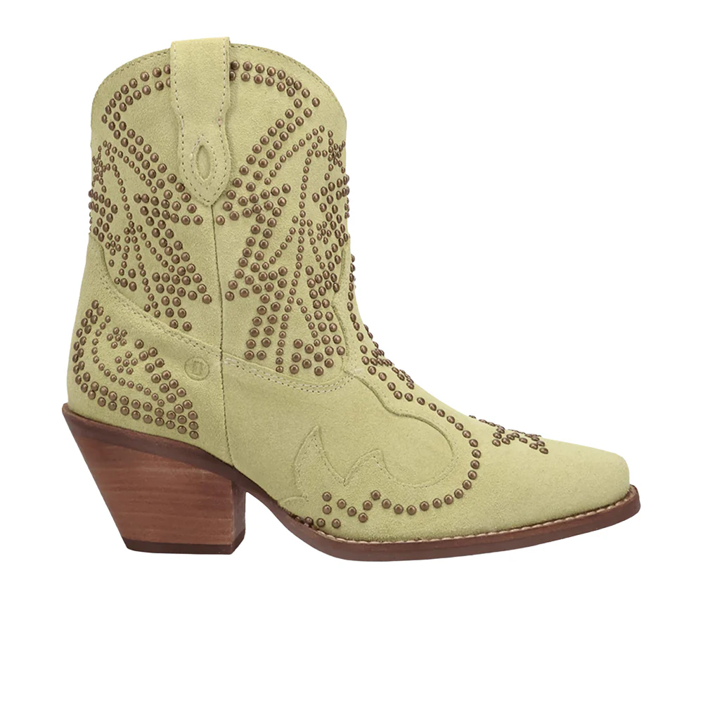 Seein' Stars Suede Leather Booties