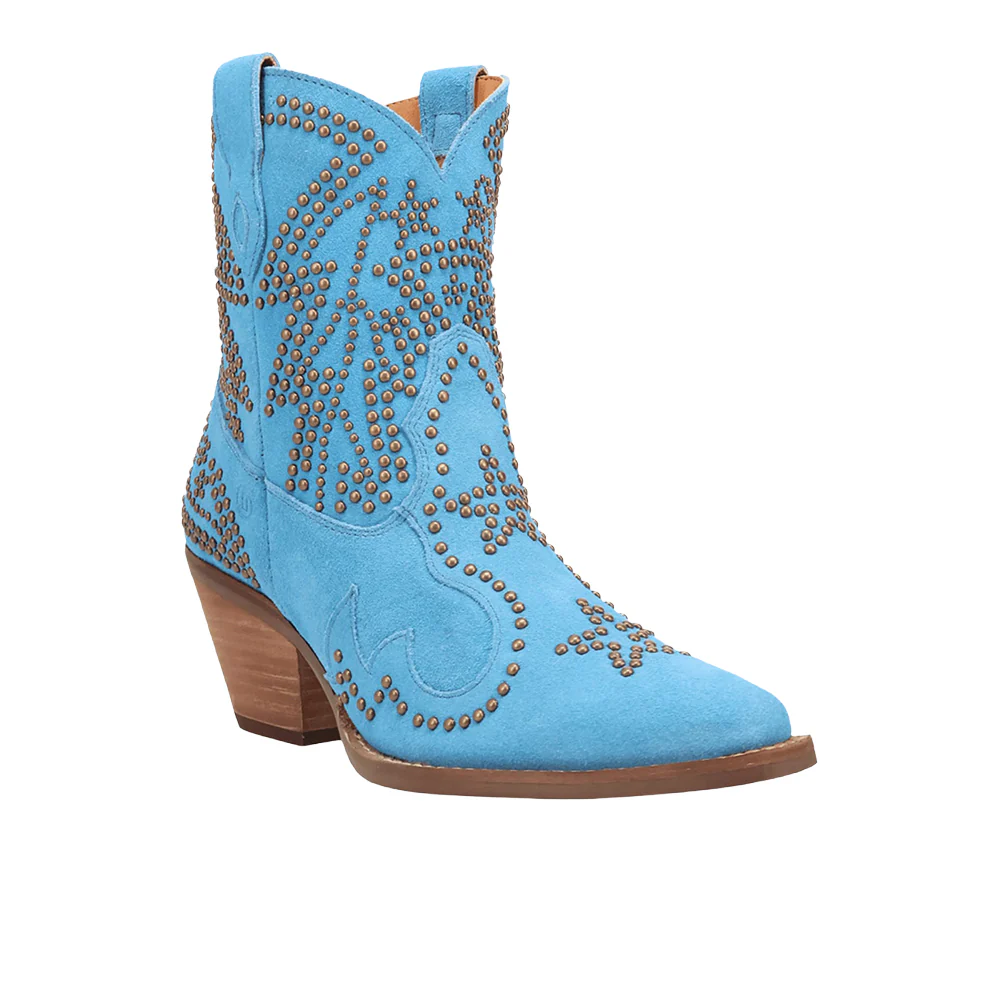 Seein' Stars Suede Leather Booties - Image 2