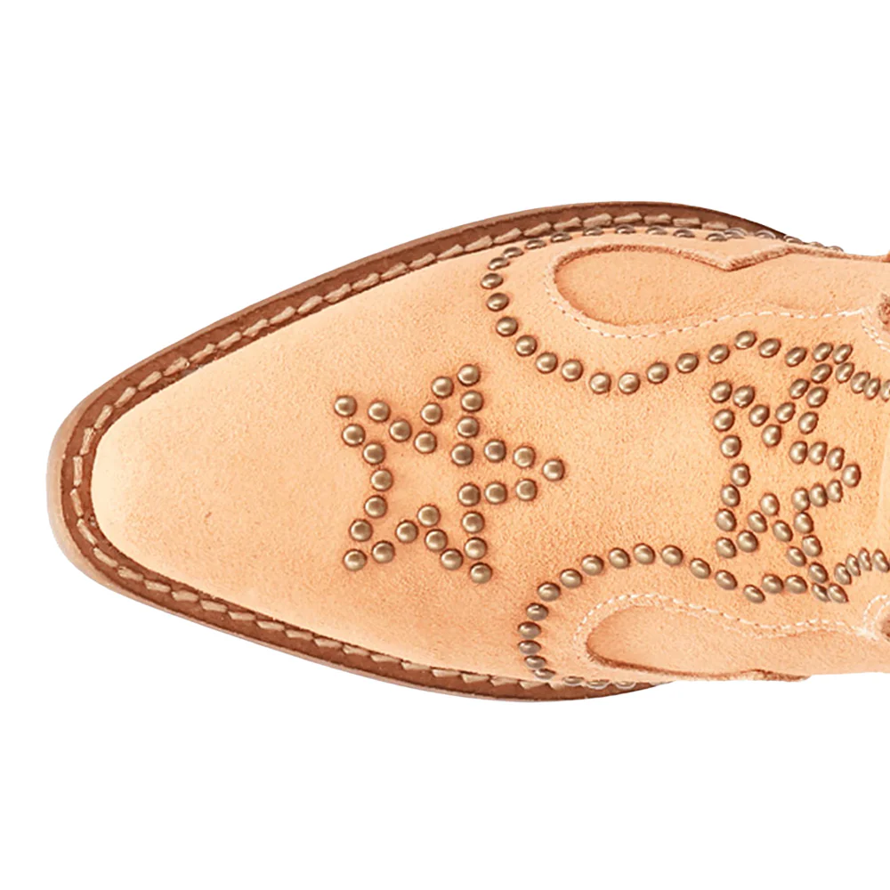 Seein' Stars Suede Leather Booties - Image 4