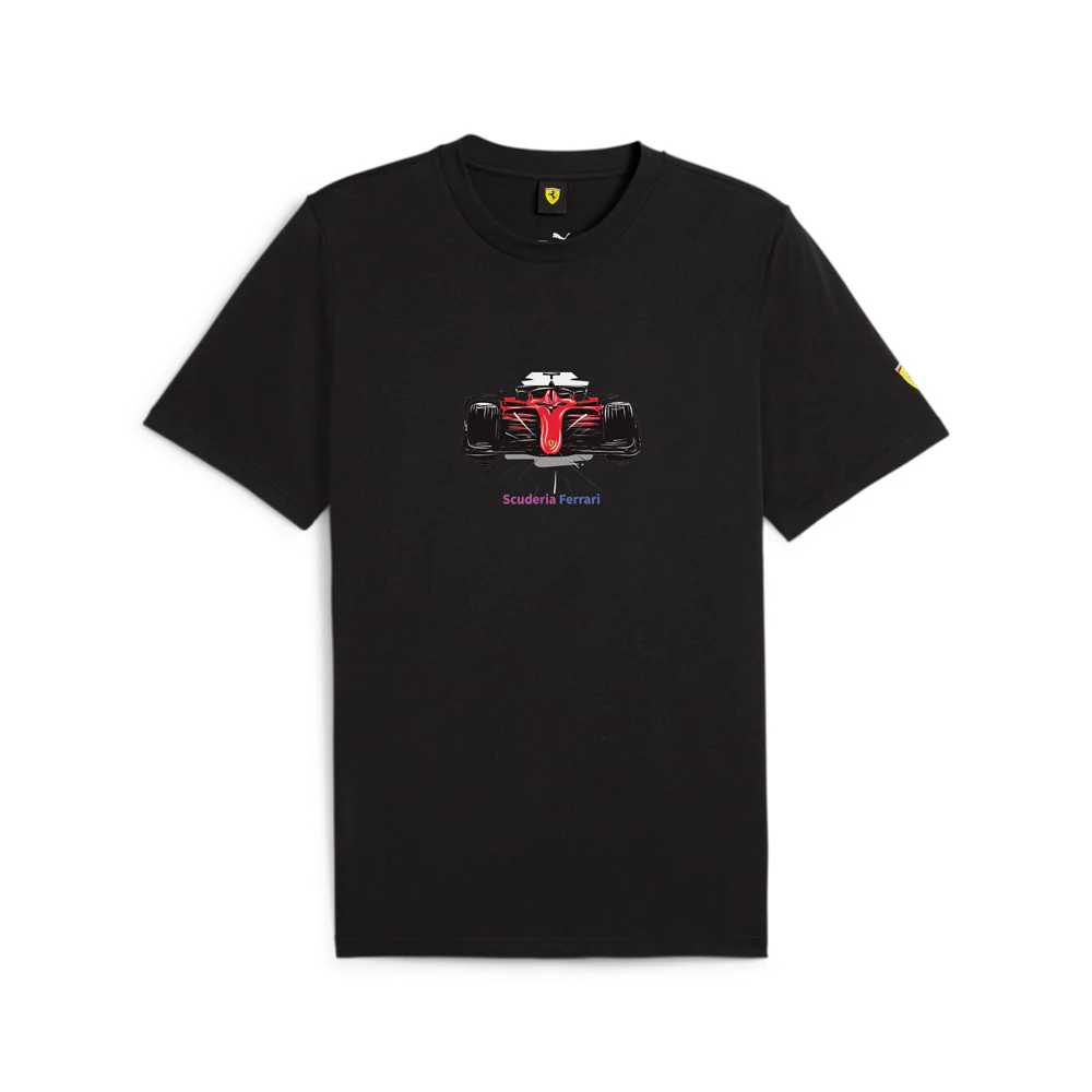 Scuderia Ferrari Race Graphic Crew Neck Short Sleeve T-Shirt