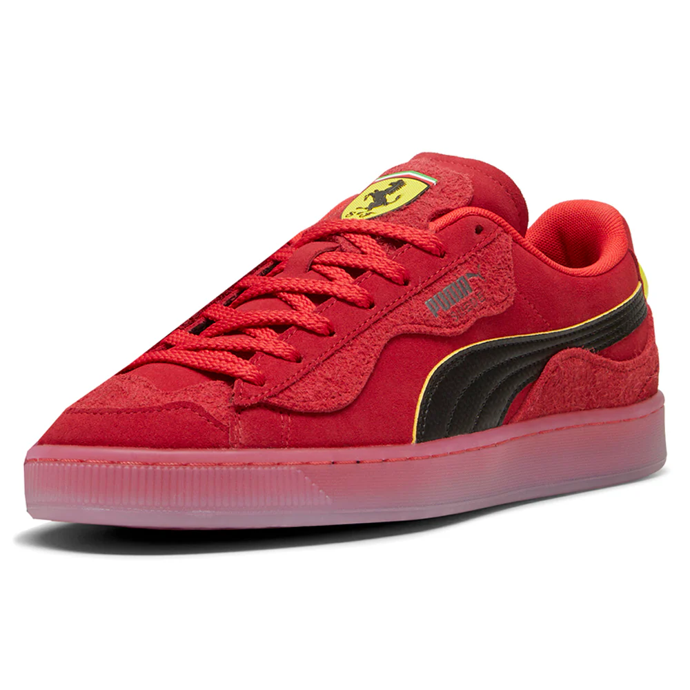 Scuderia Ferrari Suede Trippy Lace Up Sneakers - Image 2