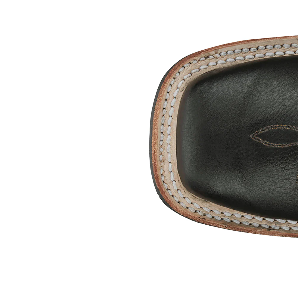 Shay Embroidered Square Toe Cowboy Boots - Image 4