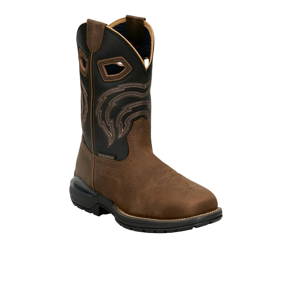 Slickline 11 Inch Waterproof Nano Composite Toe Work Boots - Image 2