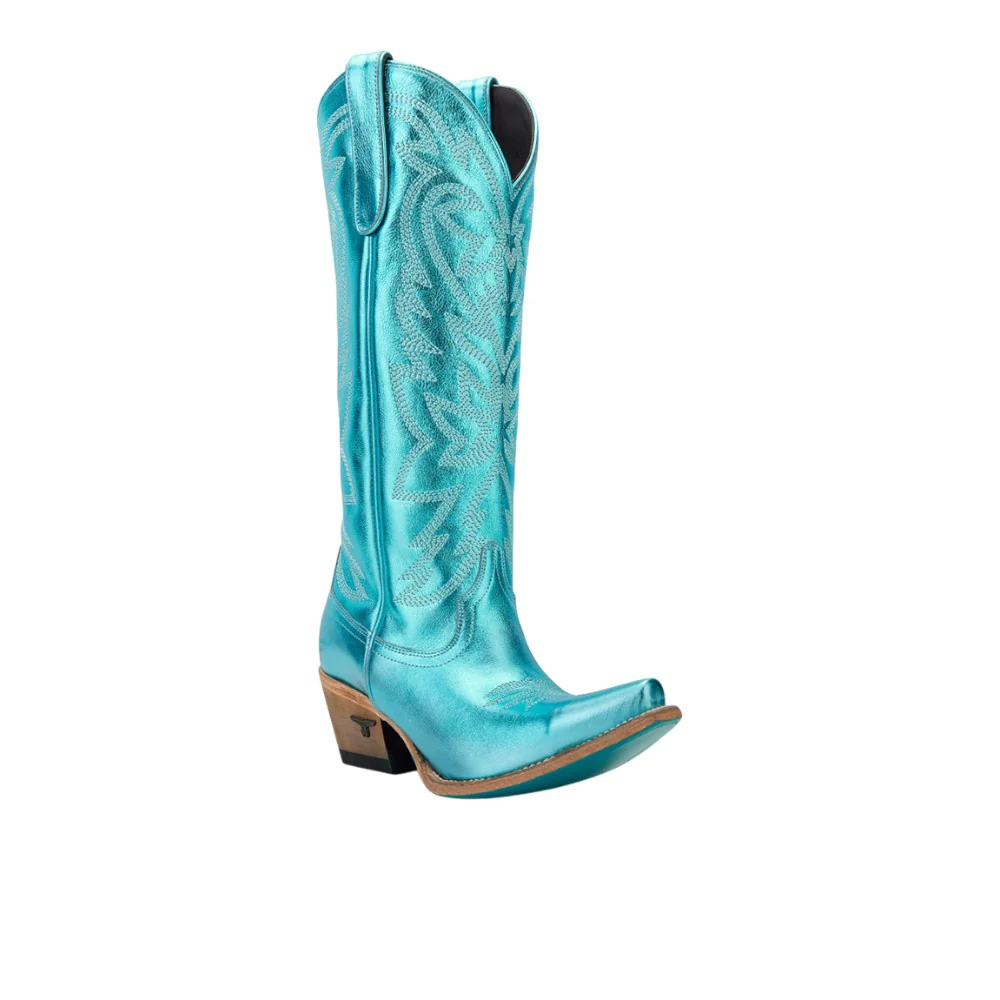 Smokeshow Embroidered Metallic Snip Toe Cowboy Boot - Image 2