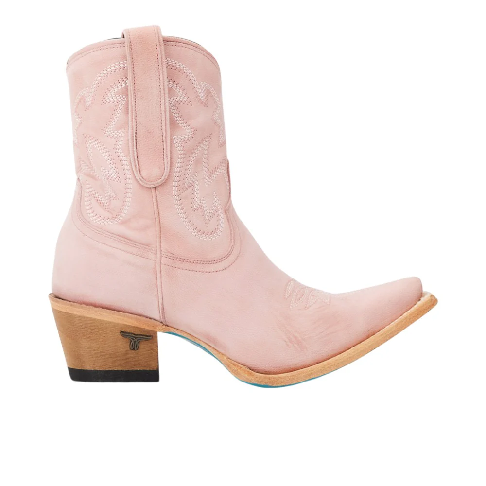 Smokeshow Embroidered Snip Toe Cowboy Bootie