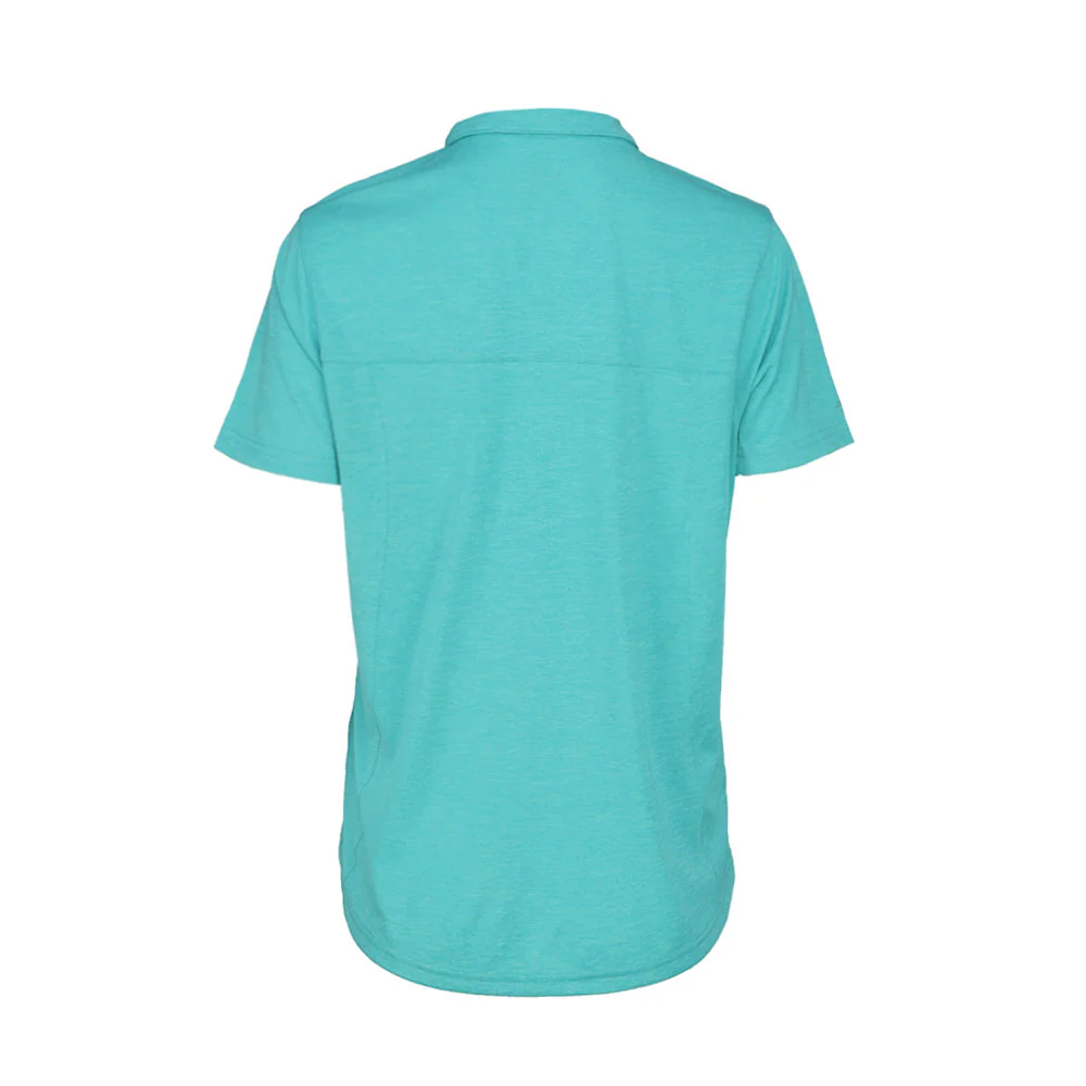 Solid Heather Short Sleeve Polo Shirt - Image 2