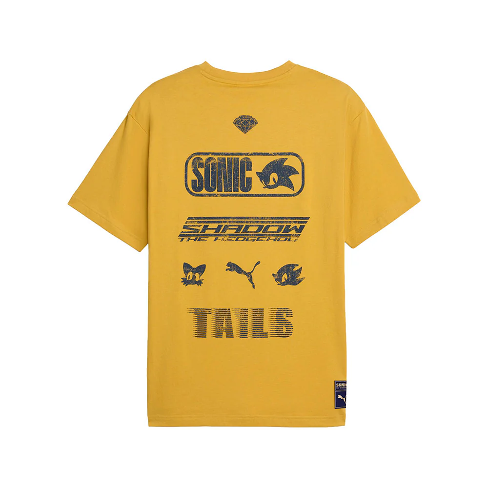 Sonic The Hedgehog Relaxed Graphic Crew Neck Short Sleeve T-Shirt - Image 2