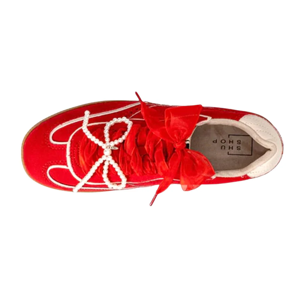 Sophie Lace Up Sneakers - Image 4