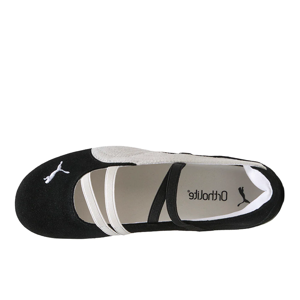 Speedcat Ballet Suede Slip On Flats - Image 4