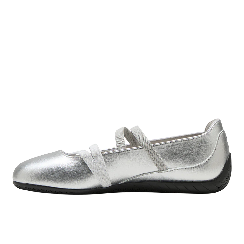 Speedcat Metallic Ballet Flats - Image 3