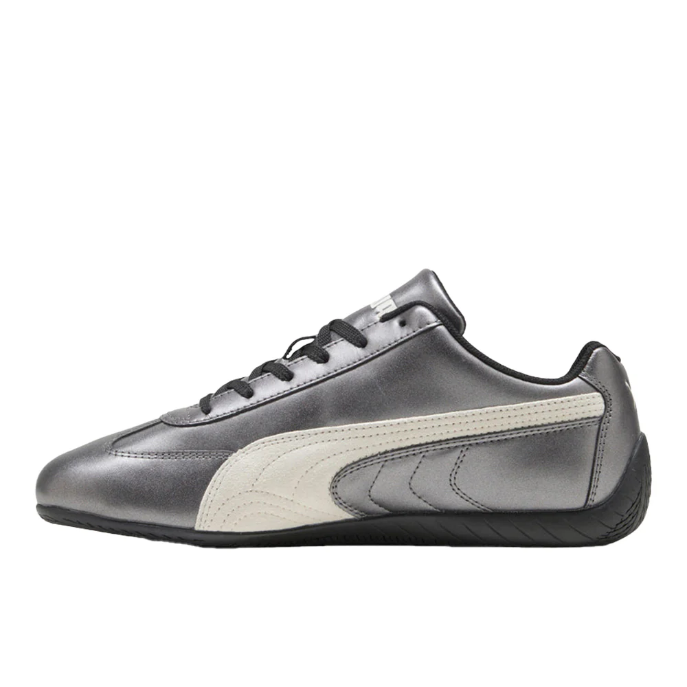 Speedcat Metallic Lace Up Sneakers - Image 3