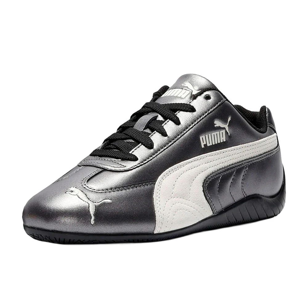 Speedcat Metallic Lace Up Sneakers - Image 2