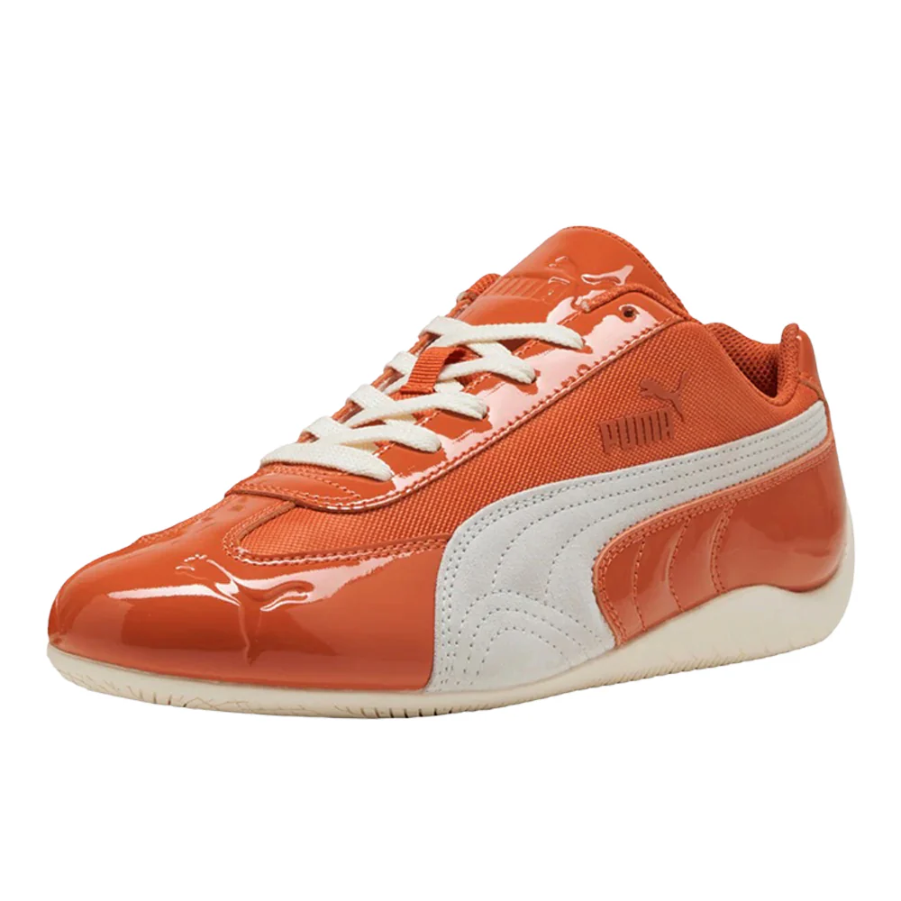 Speedcat Patent Lace Up Sneakers - Image 2