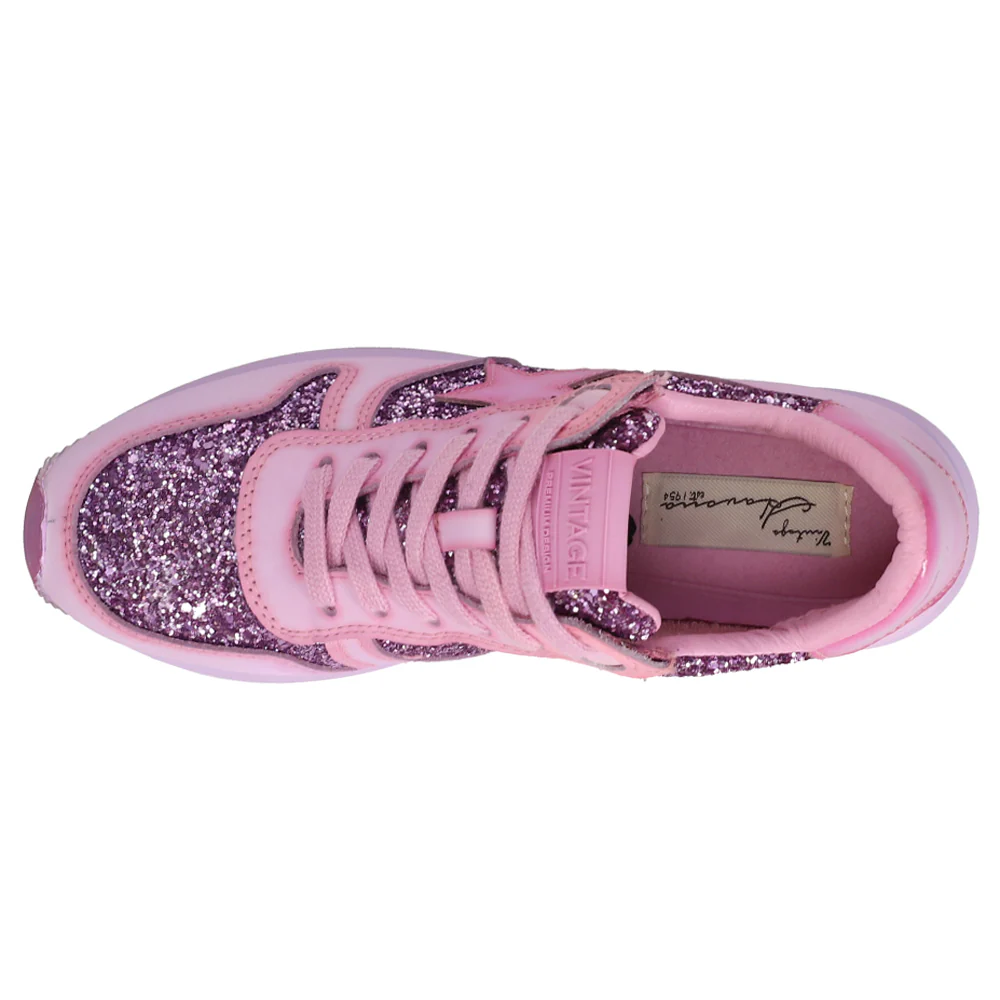 Splendid Glitter Lace Up Sneakers - Image 4