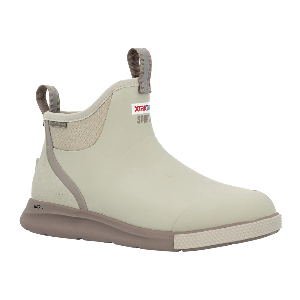 Sport Ankle Deck Round Toe Pull On Rain Boots - Image 2