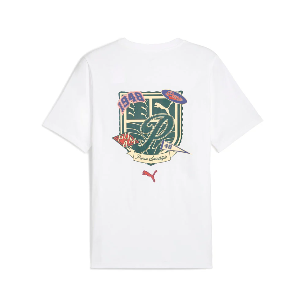 Sports Legacy Graphic Crew Neck Short Sleeve T-Shirt - Image 2