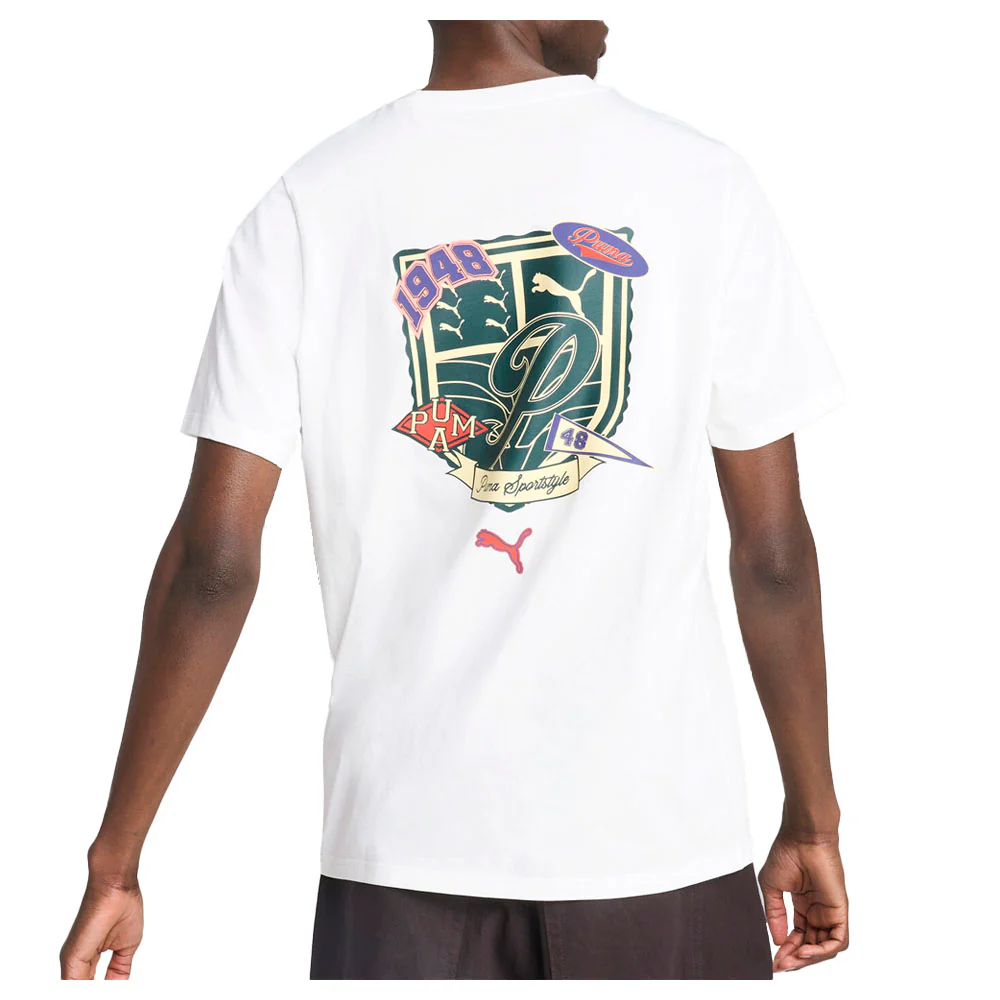 Sports Legacy Graphic Crew Neck Short Sleeve T-Shirt - Image 4