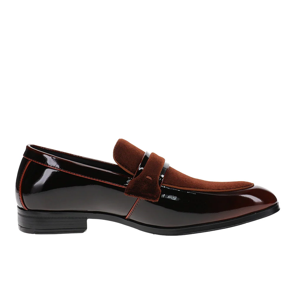 Spratley Moc Toe Saddle Loafers Dress Shoes