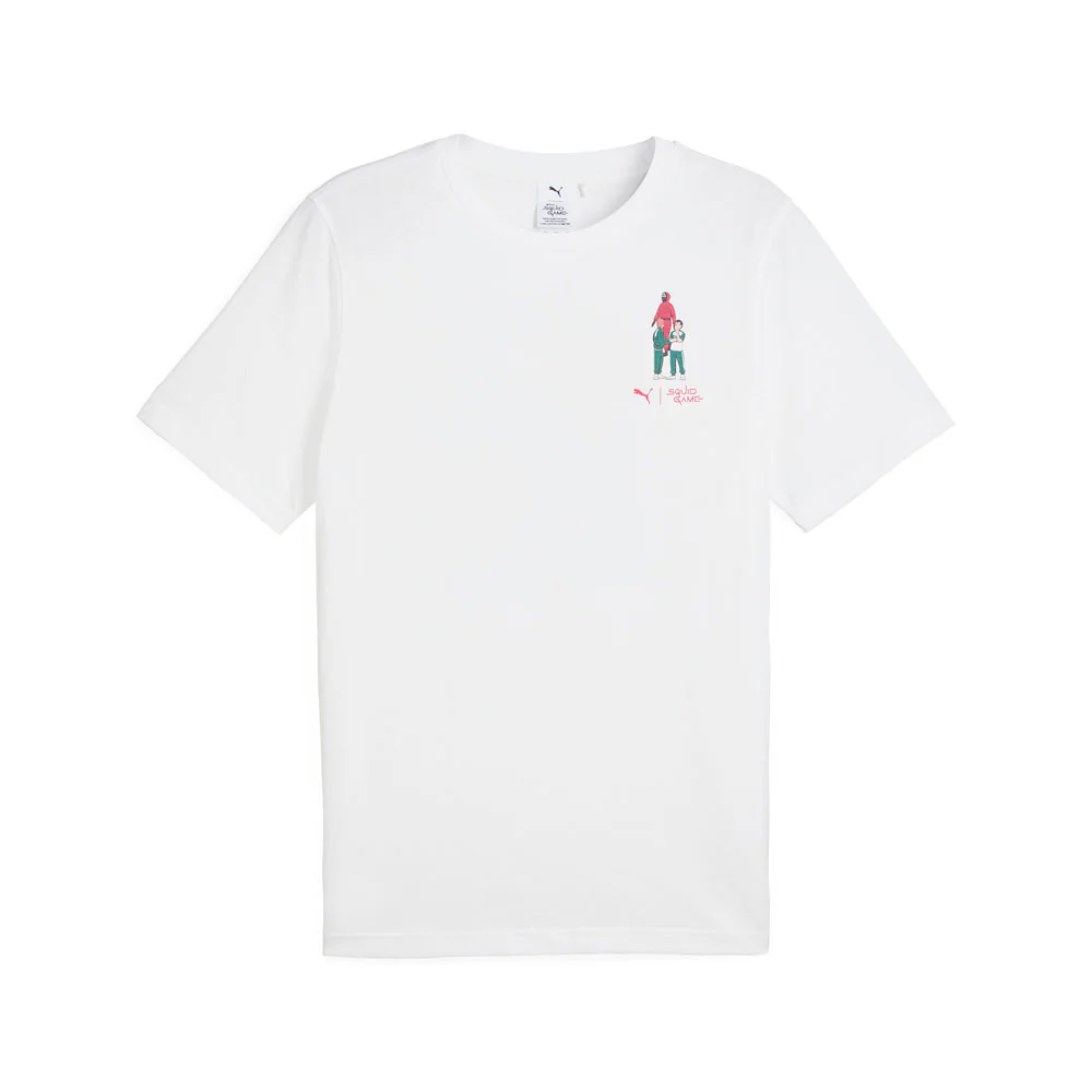 Squid Game Graphic Crew Neck Short Sleeve T-Shirt