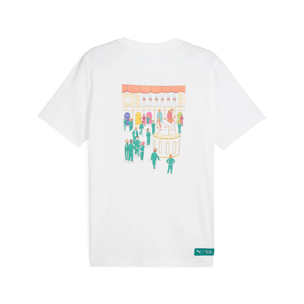 Squid Game Graphic Crew Neck Short Sleeve T-Shirt - Image 2