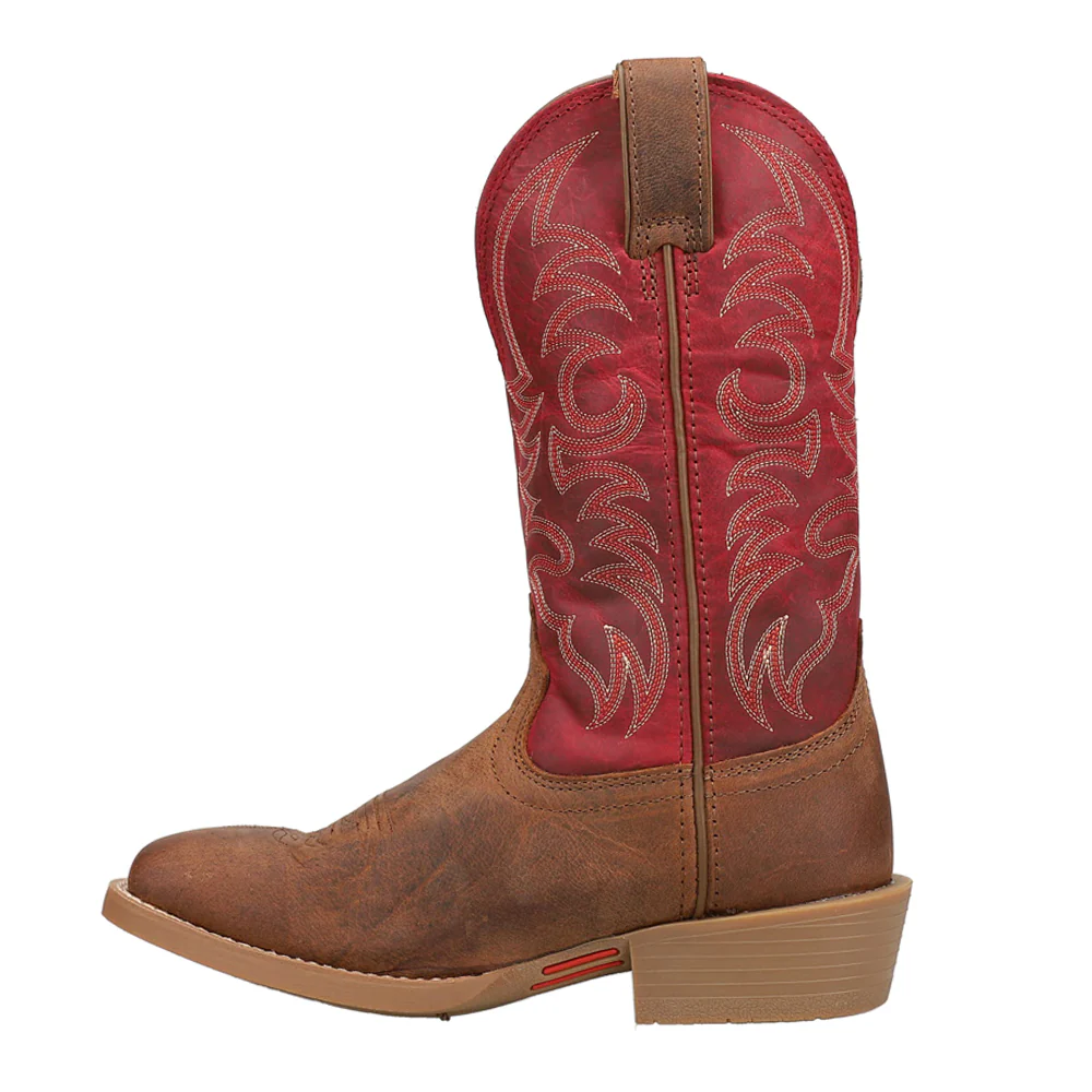 Muley 12 Inch Square Toe Cowboy Boots - Image 3