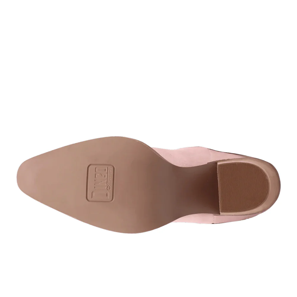 Star Power Suede Leather Booties - Image 5