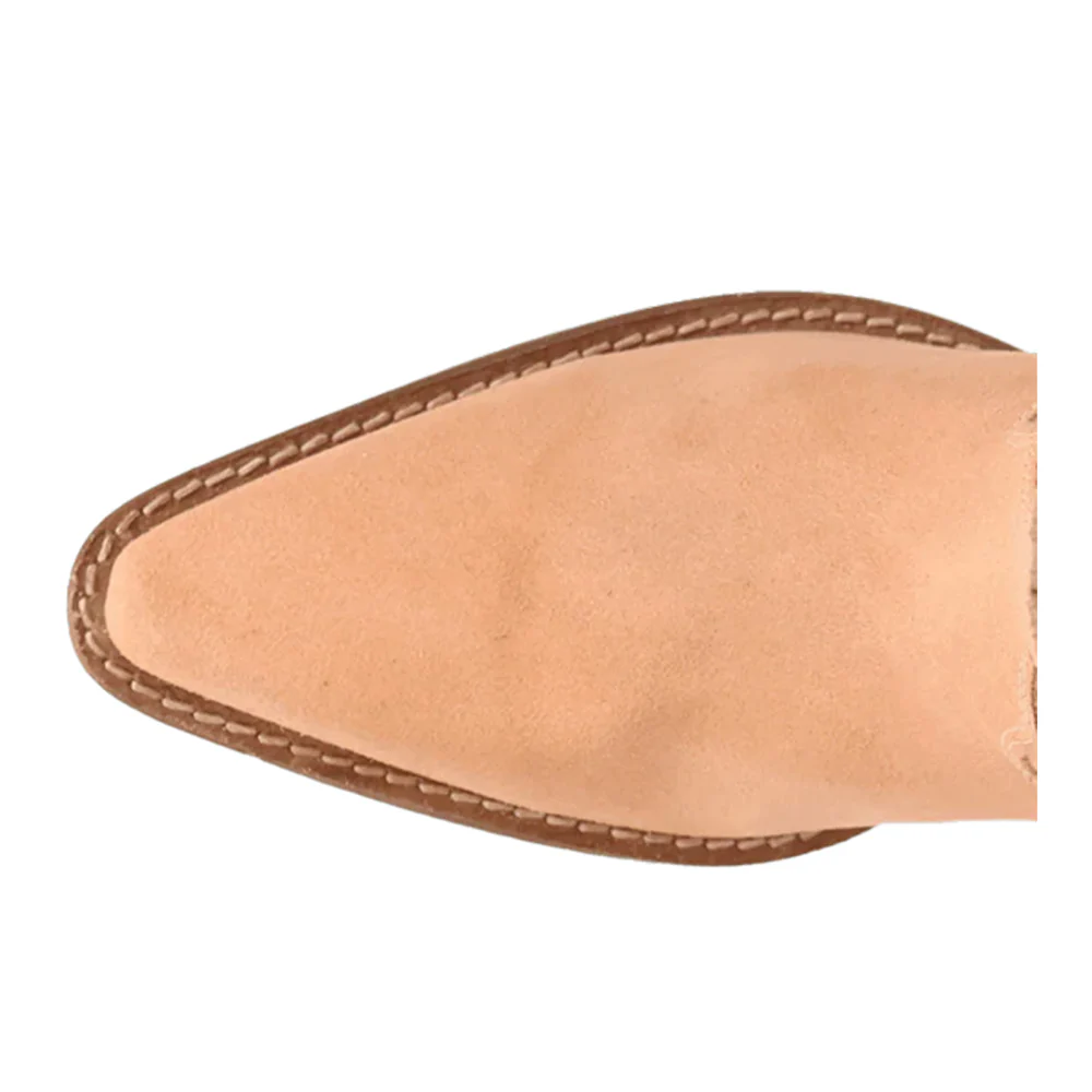 Star Power Suede Leather Booties - Image 4