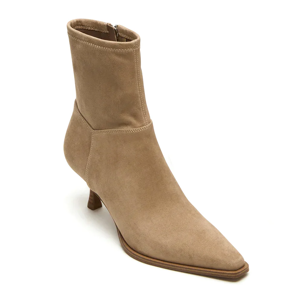 Stasia Pointed Toe Zippered Boots - Image 2