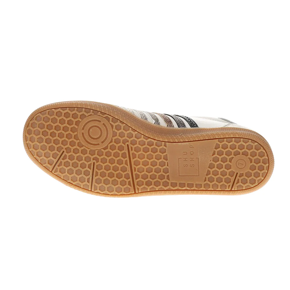 Stevie Metallic Lace Up Sneakers - Image 5