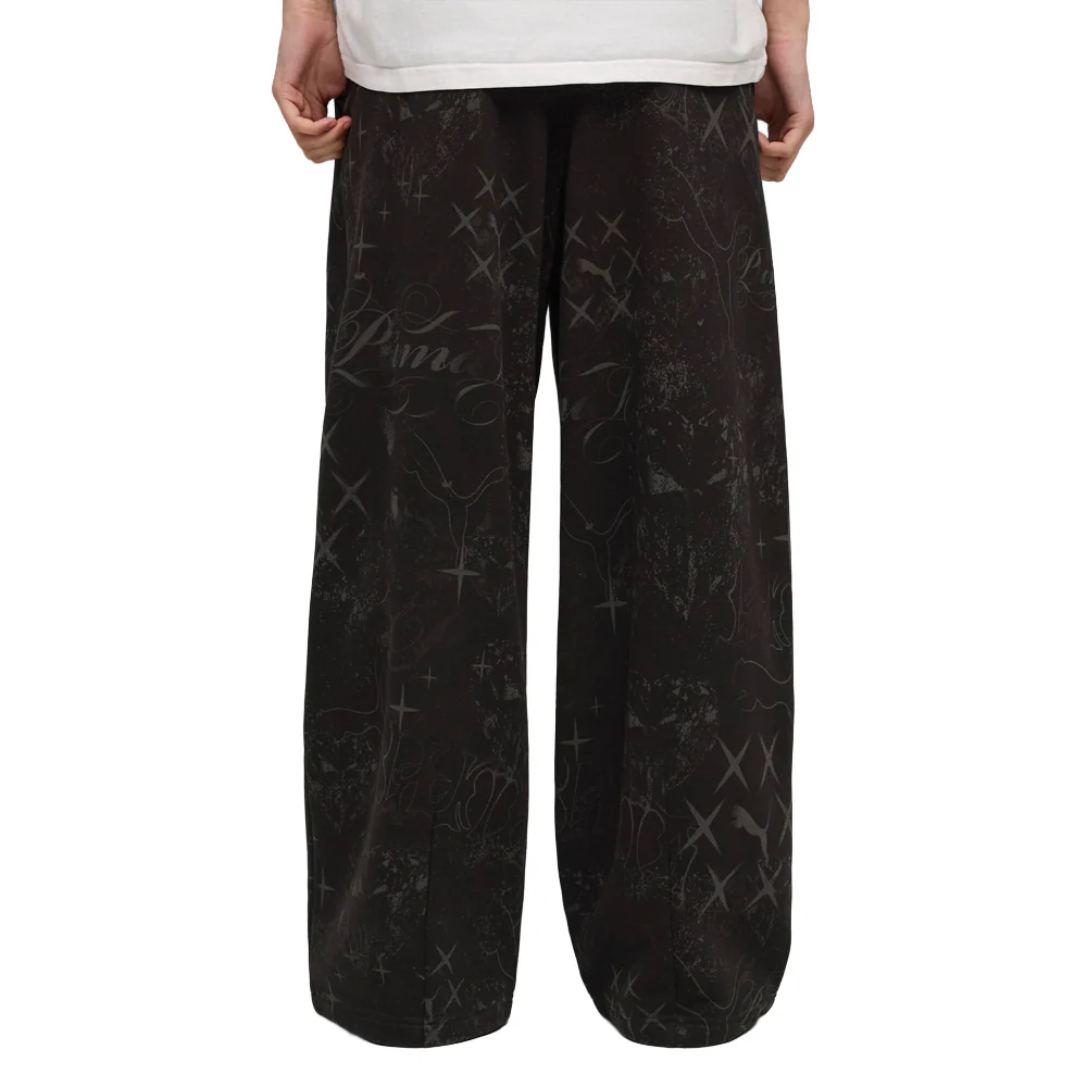 Street Glam Slouchy Graphic Pants - Image 4