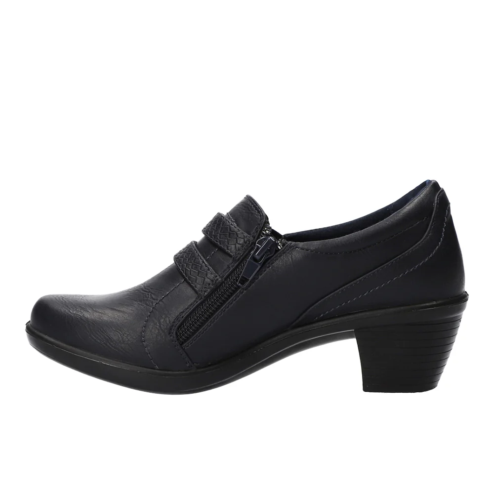 Stroll Round Toe Block Heel Pumps - Image 3