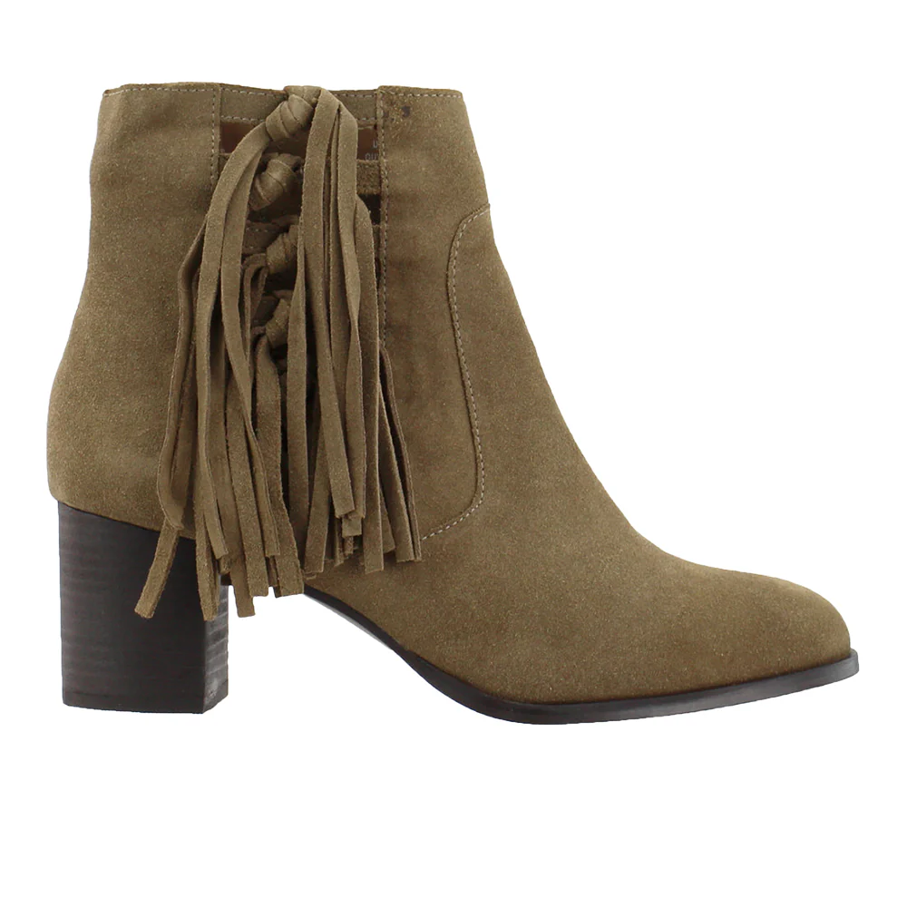 Stroll Through Round Toe Zippered Cowboy Booties