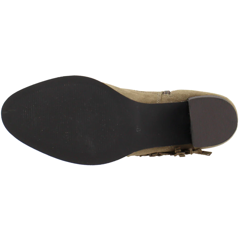Stroll Through Round Toe Zippered Cowboy Booties - Image 5