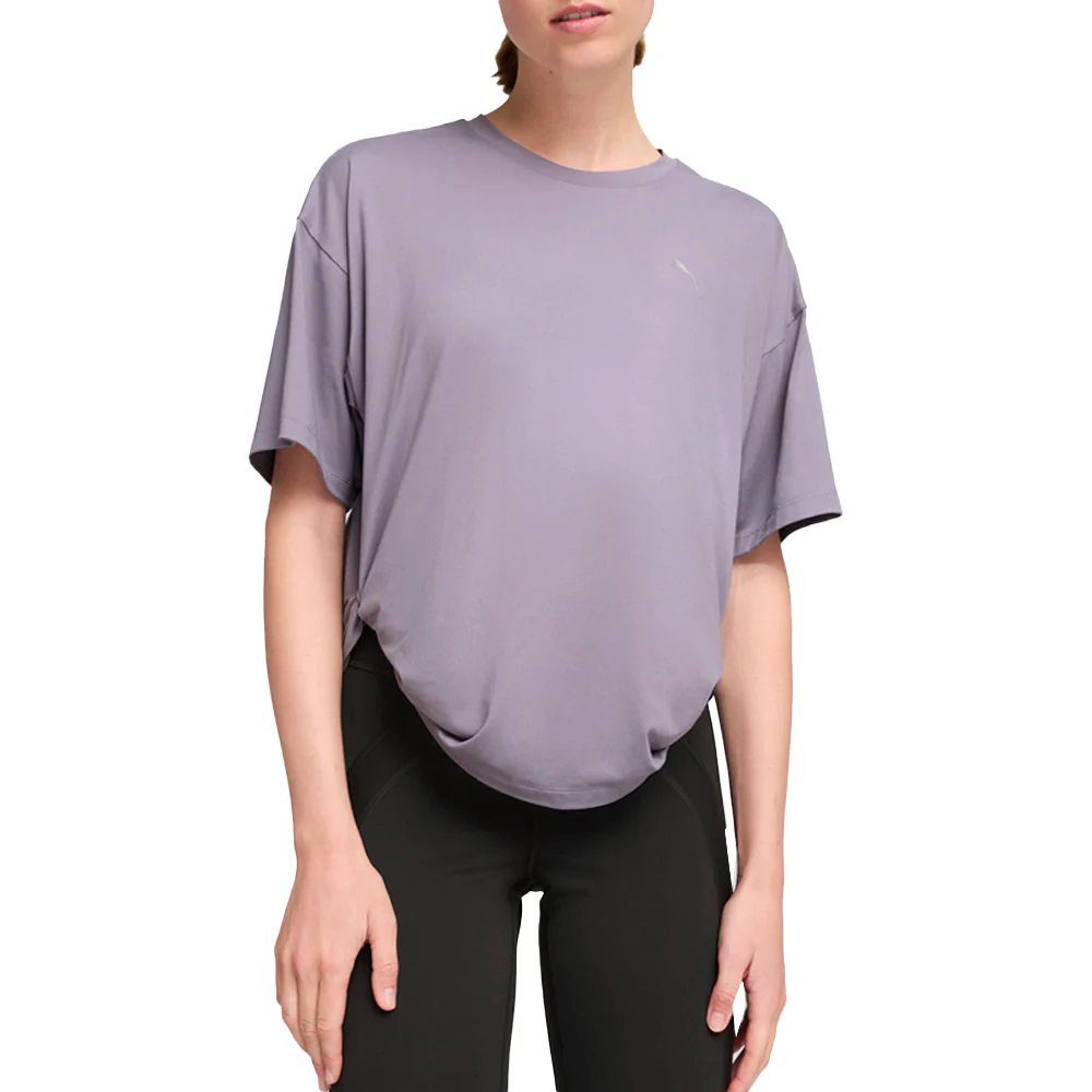 Studio Twist Crew Neck Short Sleeve Athletic T-Shirt - Image 3