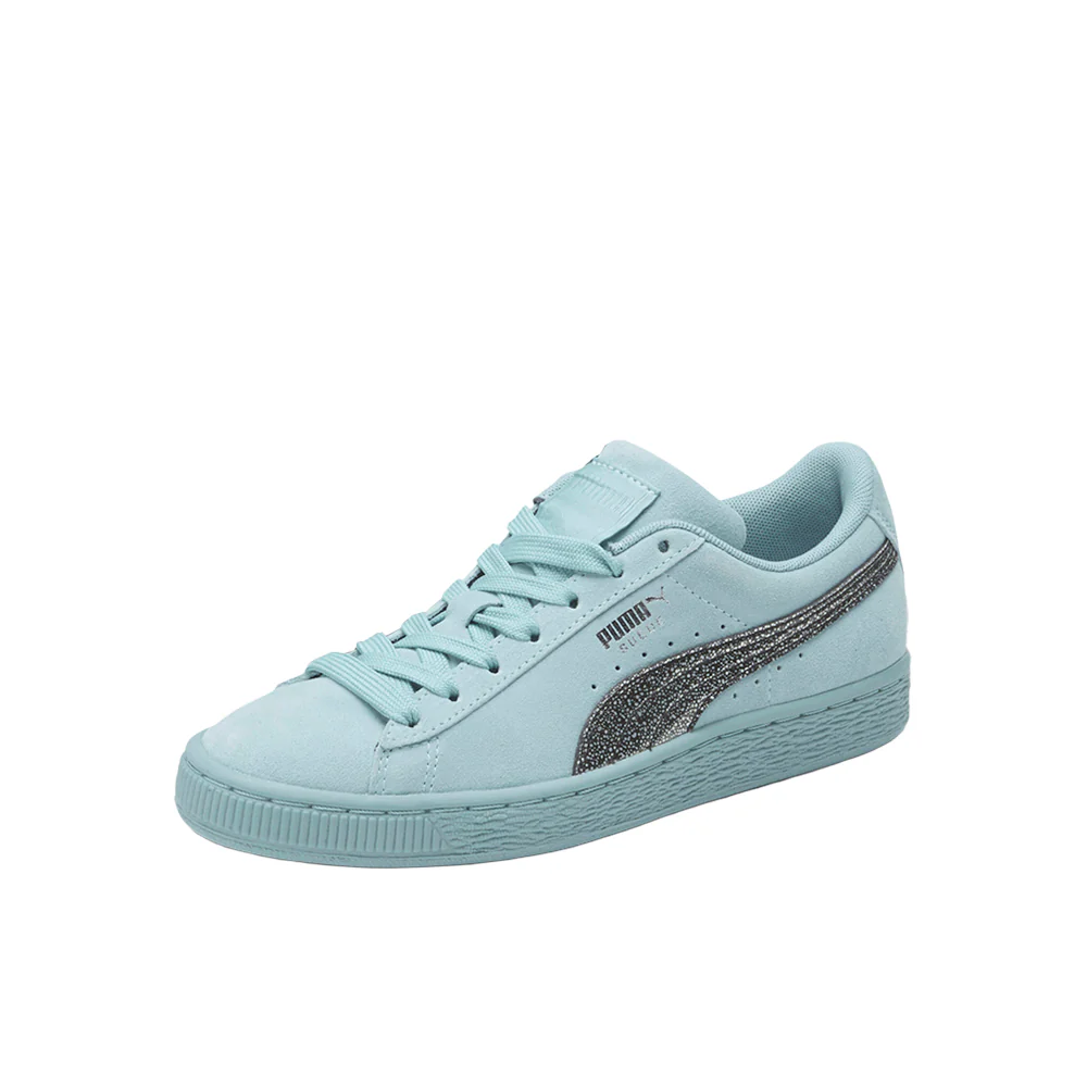 Suede Aurora Lace Up Sneakers (Big Kid) - Image 2