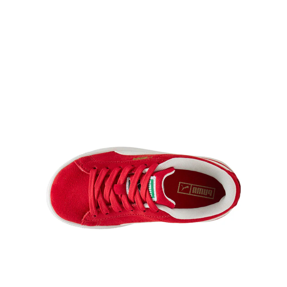 Suede Classic Lace Up Sneakers (Little Kid) - Image 4