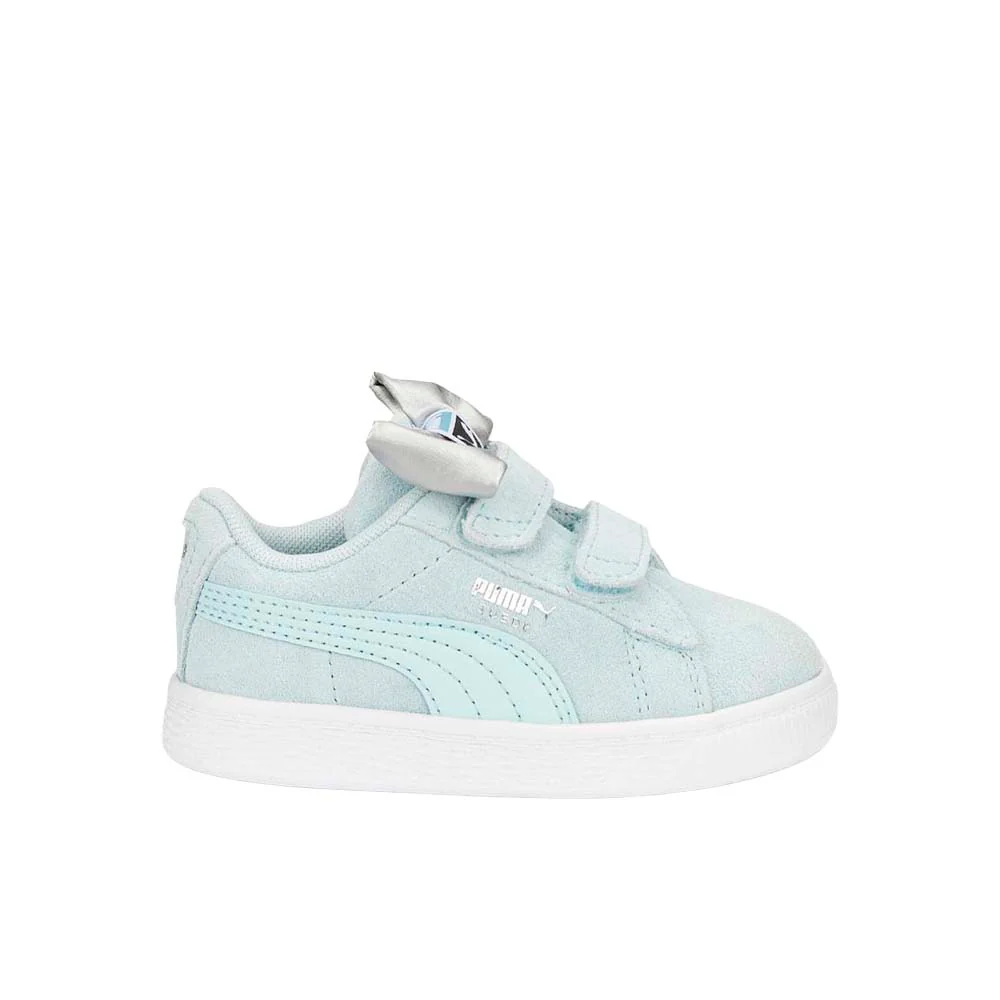 Suede Classic LF Bow Slip On Sneakers (Toddler)